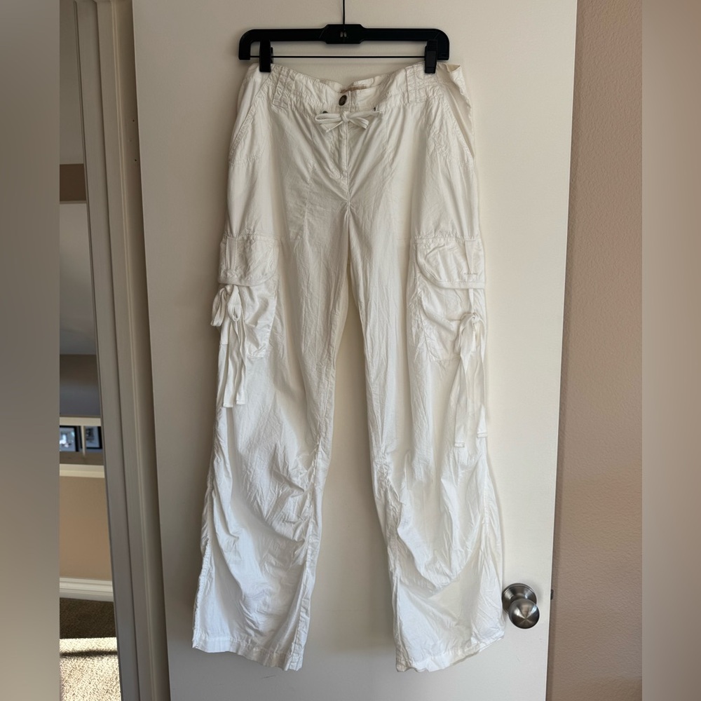 Michael Kors White Drawstring Pants - image 1